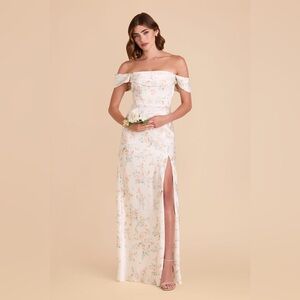 NWT - Birdy Grey Mia Dress in apricot whimsical blooms